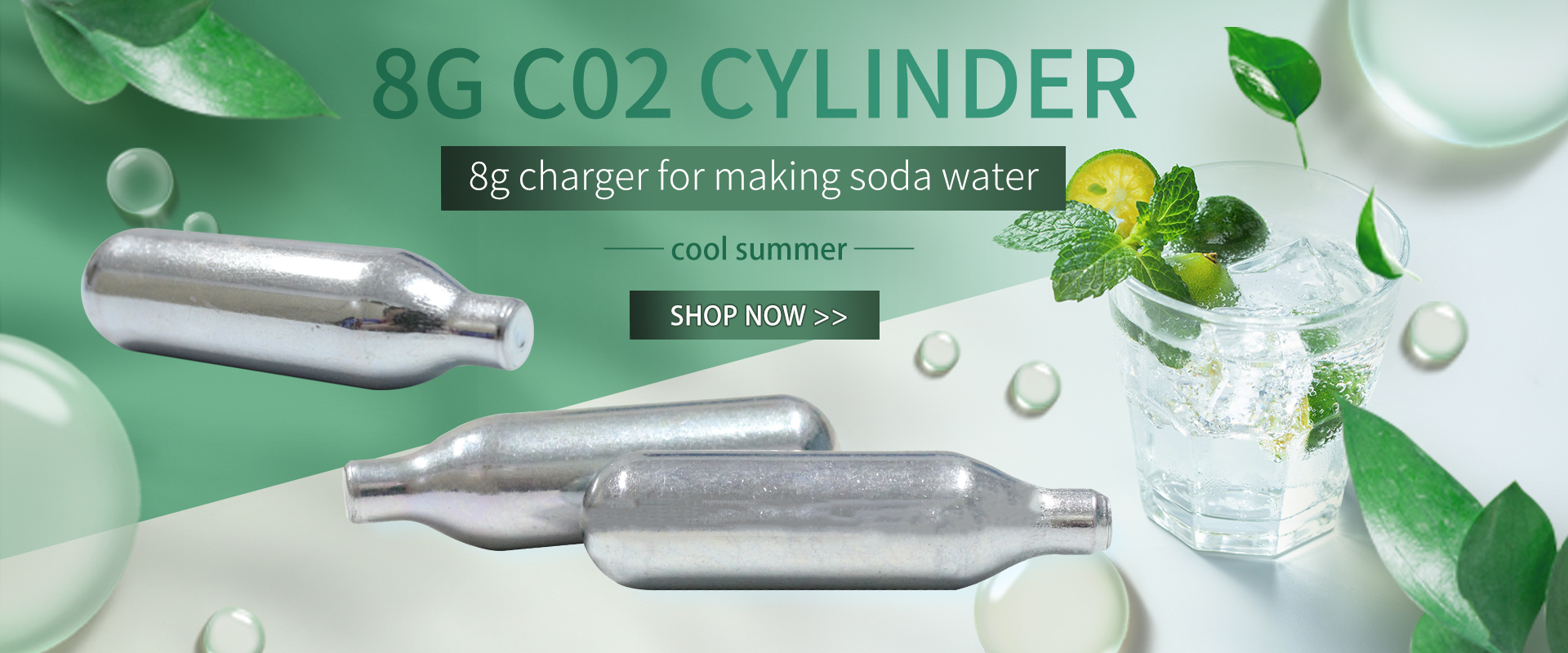 8g charger for making soda water