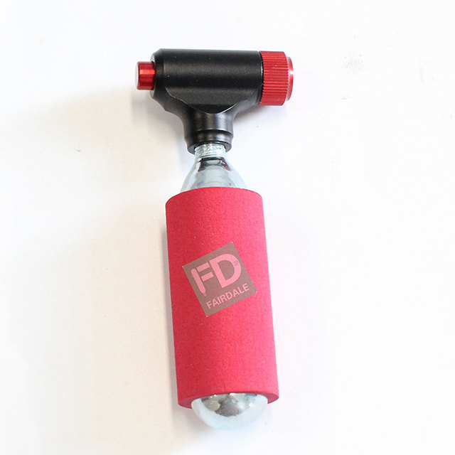 Co2 Bike Pump with Pressure Gauge