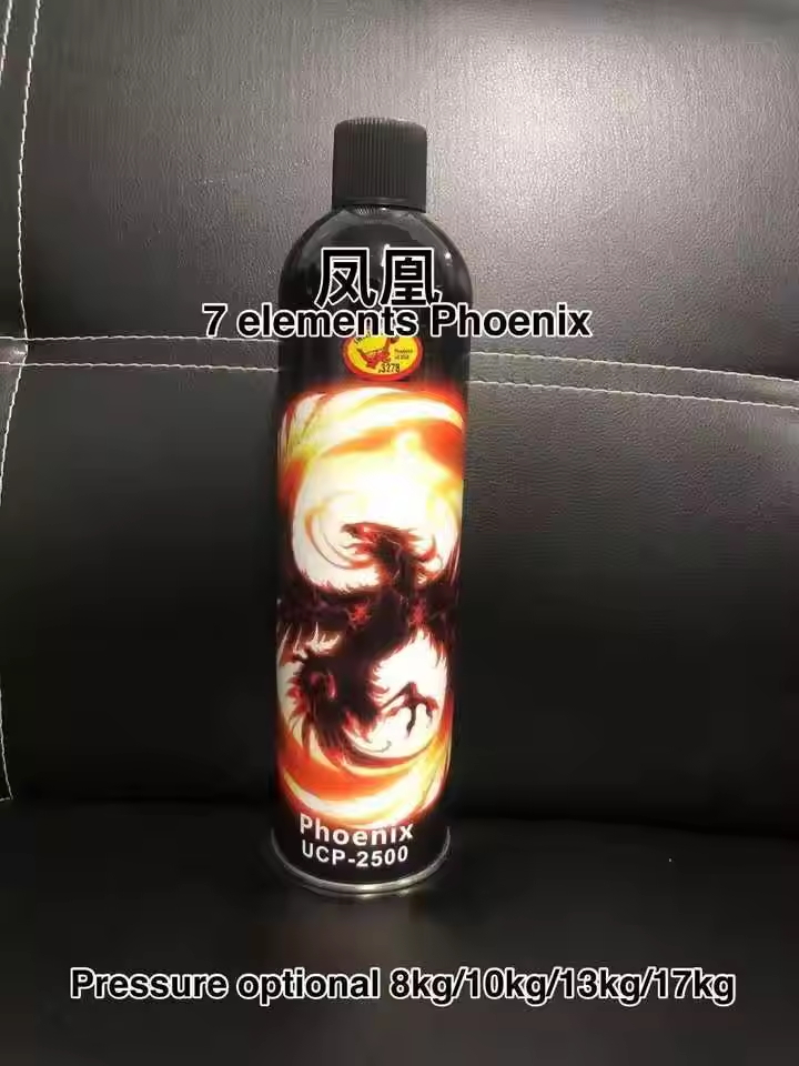 Premium Green Gas 550ml 1000ml 6kg 8kg 11kg 12kg 13kg Power Tactical High Performance Red Gas Can for Outdoor Games