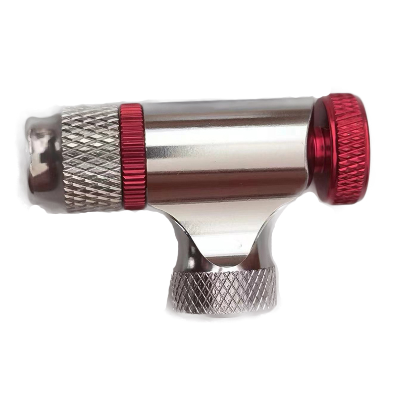 Co2 Bike Pump with Pressure Gauge