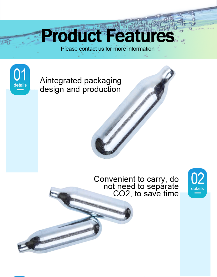 8 Gram C02 Seltzer Water Cartridges