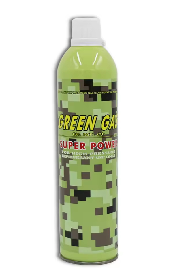 Premium Green Gas 550ml 1000ml 6kg 8kg 11kg 12kg 13kg Power Tactical High Performance Red Gas Can for Outdoor Games
