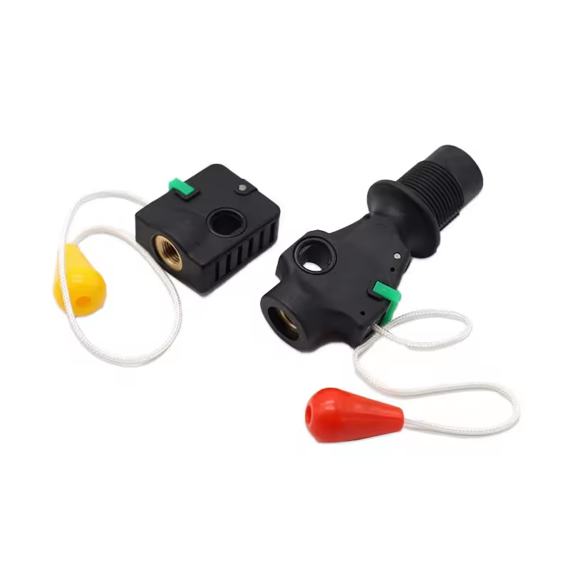 Yellow Inflation Lifejacket Water Activator Sense Pill Bobbin Oral Tube for Life Vest Automatic Rearm Kit 33g CO2 Cylinder