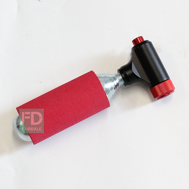Co2 Bike Pump with Pressure Gauge
