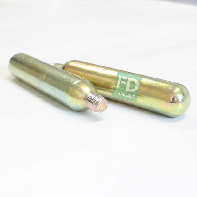 high pressure gas cylinder co2 cartridge 16g threaded for life jackets refillable 33g co2 cartridge